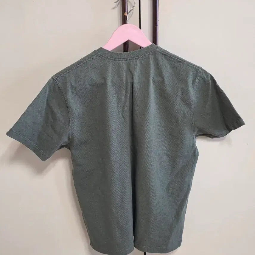 [BUNJANG] Authentic DANTON V-Neck Short Sleeve T-Shirt Olive / 정품 단톤 V넥 반팔 티셔츠 올리브