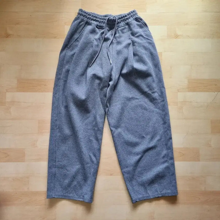 [BUNJANG] ZERO DEEP One-Tuck Sweatpants - Charcoal (M) / 제로 딥 원턱 스웻팬츠 M