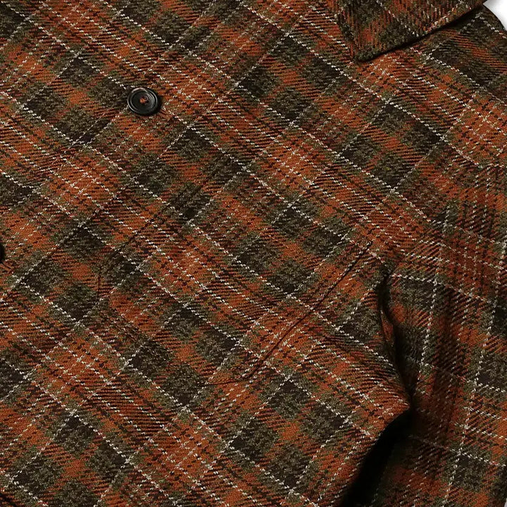 [BUNJANG] Montedoro Wool Cashmere Check Coverall Jacket / 48 몬테도로 [Montedoro] 울 캐시미어 체크 커버올 자켓