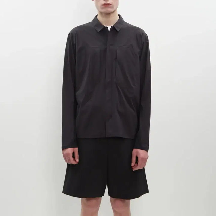 [BUNJANG] Veilance Fermat Jacket Shirt Black / [L] 베일런스 페르마 자켓 셔츠 블랙