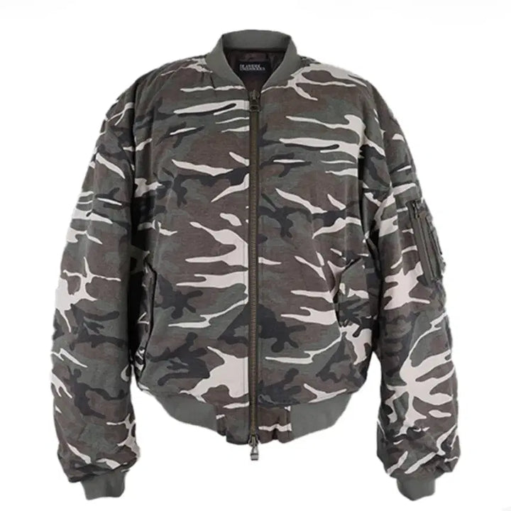[BUNJANG] Awende Camo Bomber Jacket / [2] 어웬드 카모 봄버