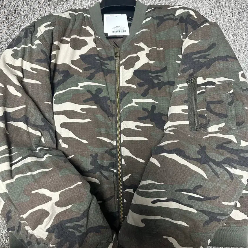 [BUNJANG] Awende Camo Bomber Jacket / [2] 어웬드 카모 봄버