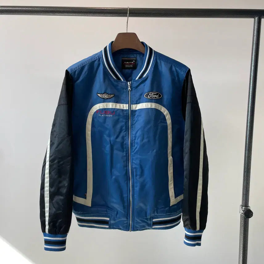 [BUNJANG] FUBU Racing Nylon Jumper / (L) FUBU 후부 레이싱 나일론 점퍼