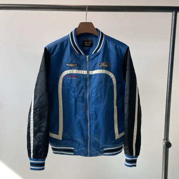 [BUNJANG] FUBU Racing Nylon Jumper / (L) FUBU 후부 레이싱 나일론 점퍼
