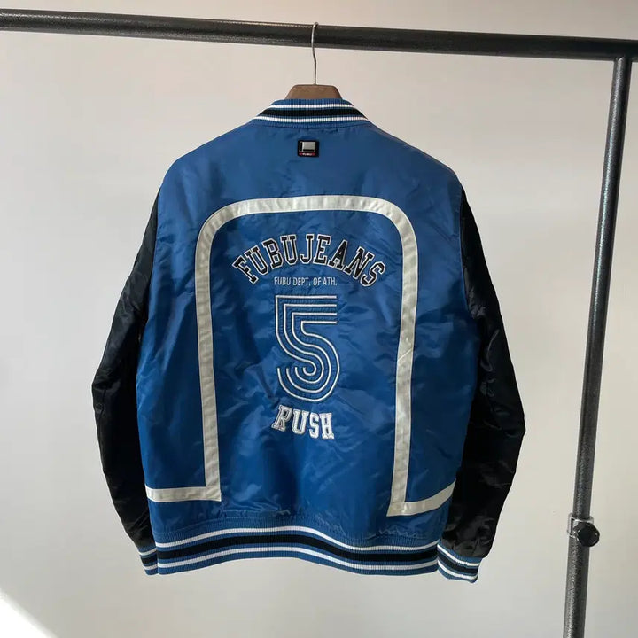 [BUNJANG] FUBU Racing Nylon Jumper / (L) FUBU 후부 레이싱 나일론 점퍼