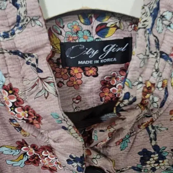 [BUNJANG] City Girl Floral Pattern Jacket / City Girl 플라워 패턴 자켓