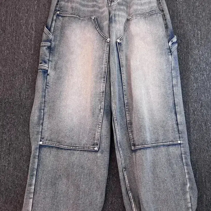 [BUNJANG] DNSR Carpenter Denim Pants / dnsr 브러쉬 카펜터 데님팬츠