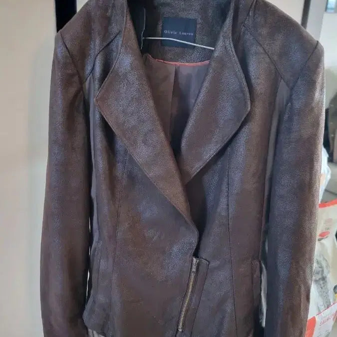 [BUNJANG] Olivia Lauren Brown Jacket Size 95 / 올리비아로렌 95사이즈 자켓