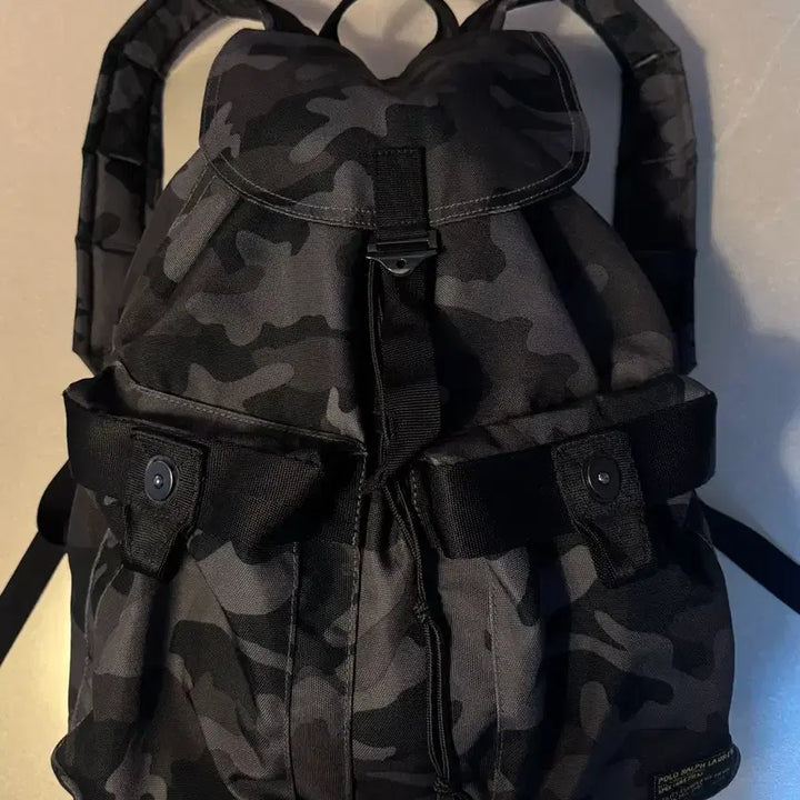 [BUNJANG] Polo Ralph Lauren Camo Backpack / 폴로 랄프로렌 카모 백팩