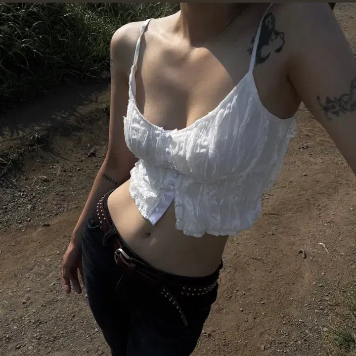 [BUNJANG] Bohemian Seoul Lace Blouse / 새상품) 보헤미안서울 레이스 블라우스 보헴서