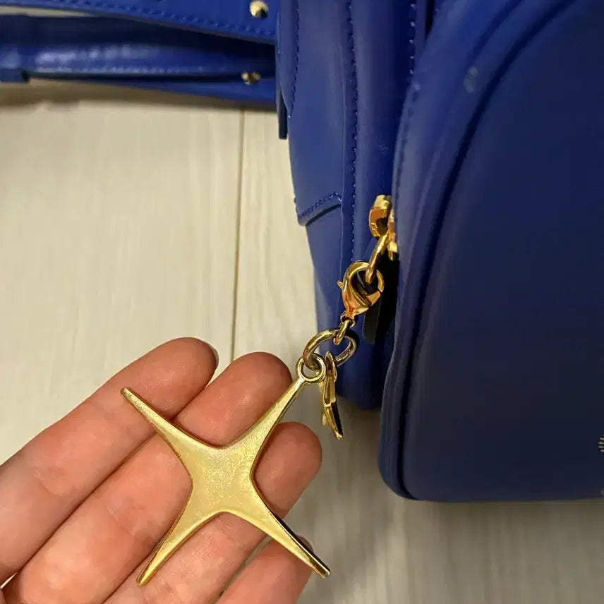 [BUNJANG] Louis Quatorze Blue Mini Backpack / 루이까또즈 블루 미니 백팩