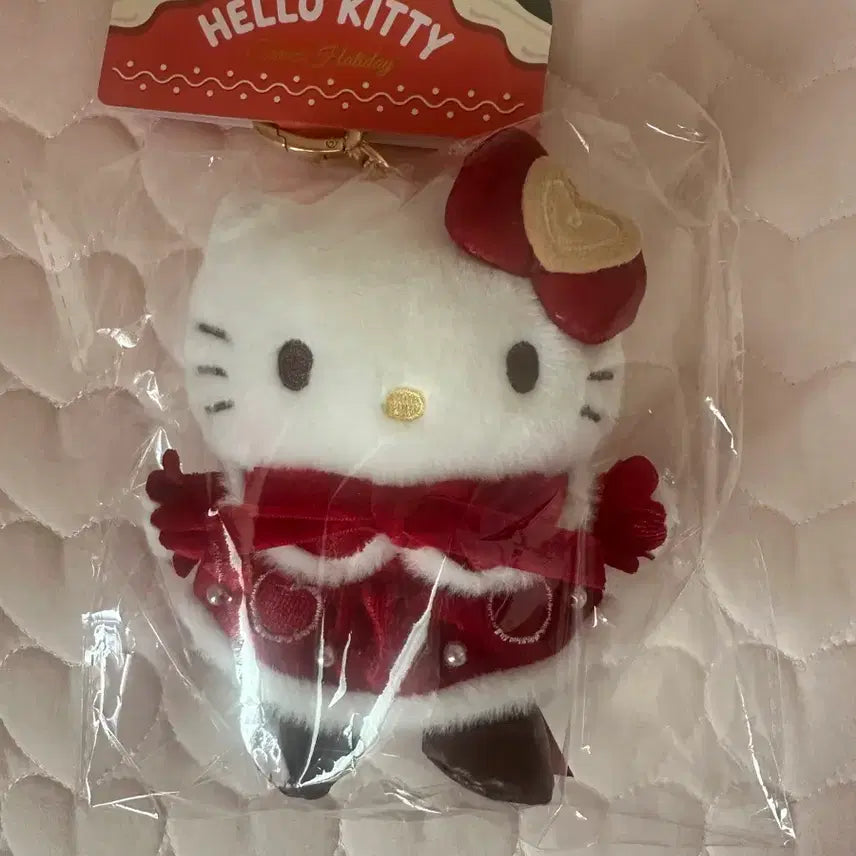 [BUNJANG] Sweet Holiday Hello Kitty Keychain / 스위트홀리데이 헬로키티 키링