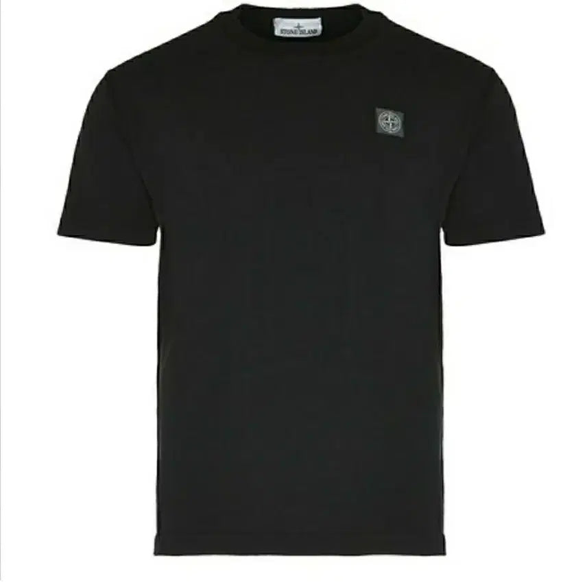 [BUNJANG] Stone Island Logo T-Shirt Black / [스톤아일랜드] 로고 반팔 블랙 새상품 팝니다
