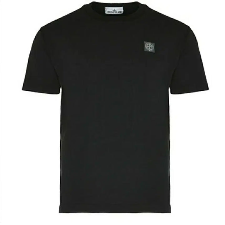[BUNJANG] Stone Island Logo T-Shirt Black / [스톤아일랜드] 로고 반팔 블랙 새상품 팝니다