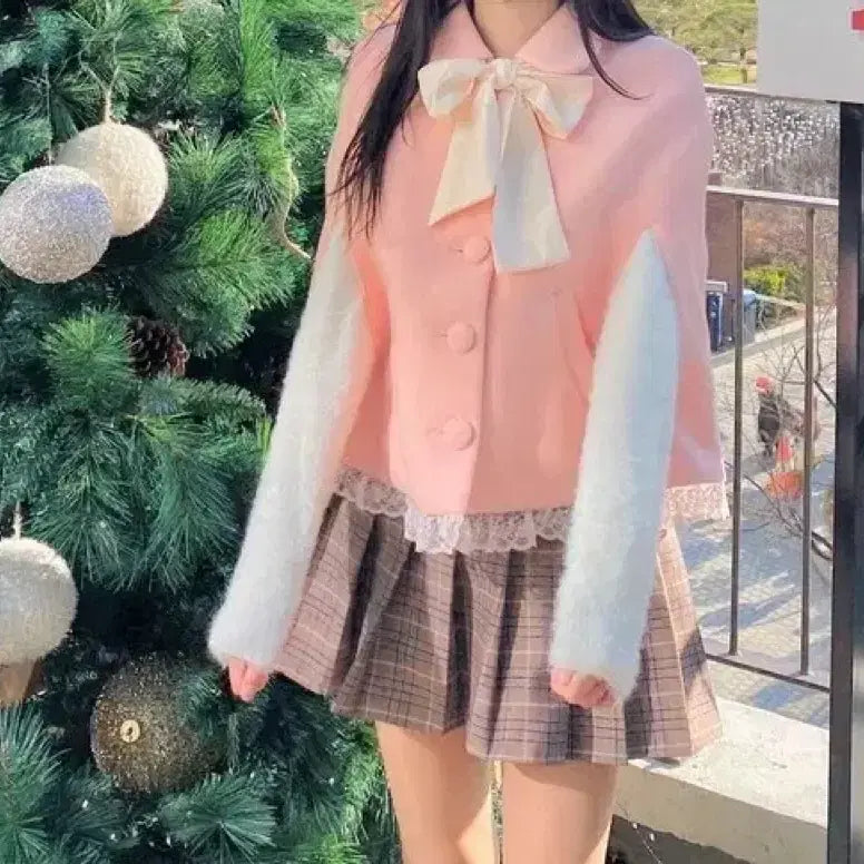 [BUNJANG] Sehiz Bunny Coat Cape / 세히즈 버니 코트 케이프