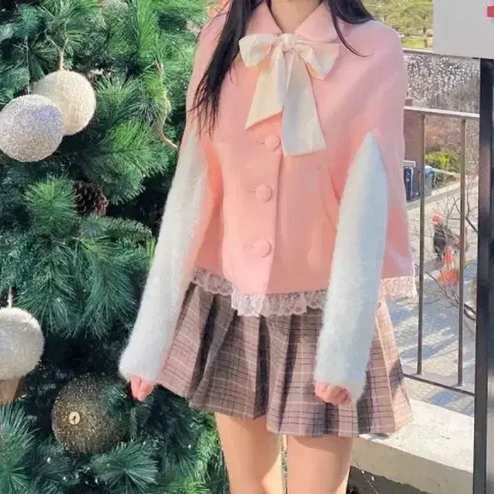[BUNJANG] Sehiz Bunny Coat Cape / 세히즈 버니 코트 케이프