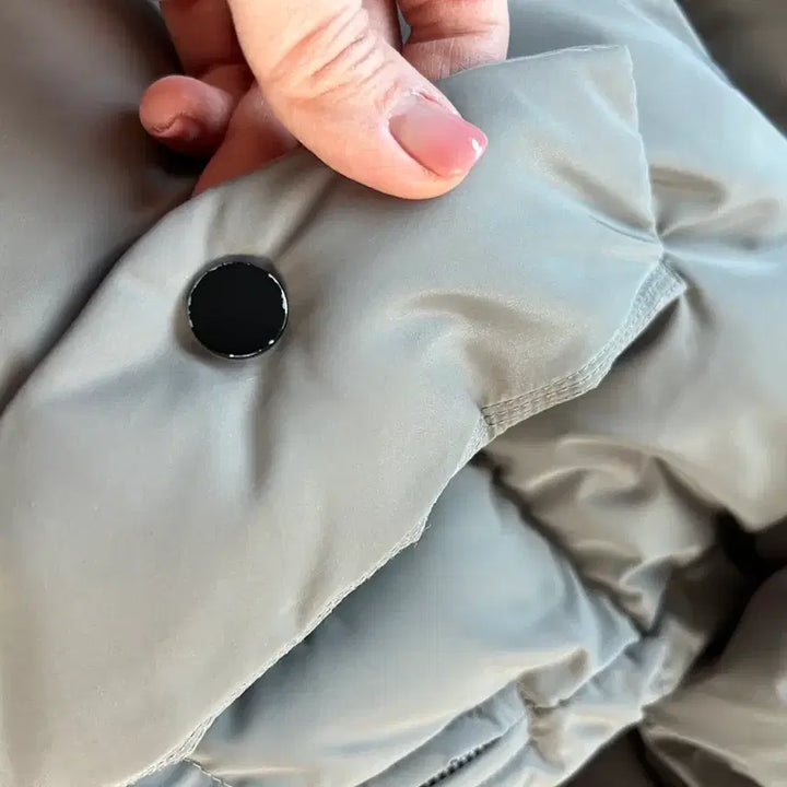 [BUNJANG] CC Collect Fox Fur Goose Down Padded Jacket - Size 55 / cc collect 폭스퍼 구스다운  패딩 55사이즈