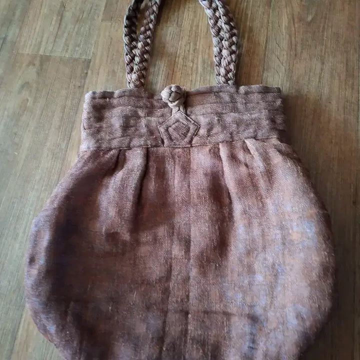 [BUNJANG] Persimmon Dye Dyed Tote Bag / 감물염색 토드백