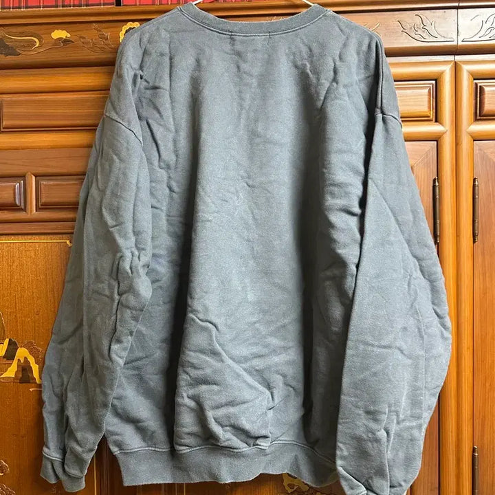 [BUNJANG] Canco Parrot Sweatshirt Charcoal Size L / 칸코 앵무새 맨투맨 티셔츠 차콜 사이즈2
