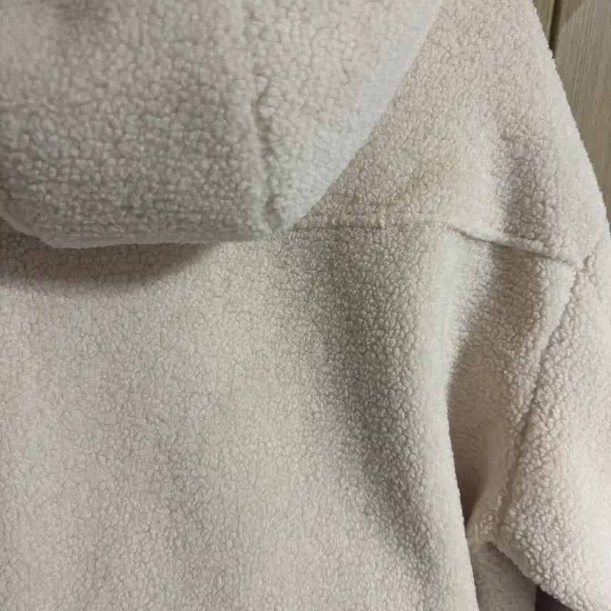 [BUNJANG] Oversized Ivory Duffle Coat / 오버핏 아이보리 떡볶이 코트