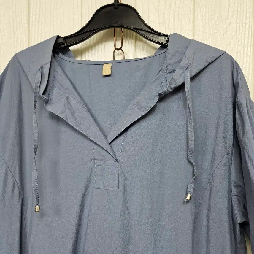 [BUNJANG] Hooded Robe Dress / 후드바스락원피스