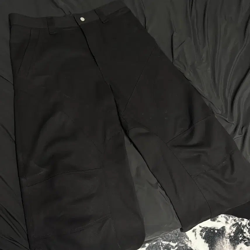 [BUNJANG] Nonnode Segment Pants Black Size 3 / 논노드 세그먼트 팬츠 블랙 3사이즈