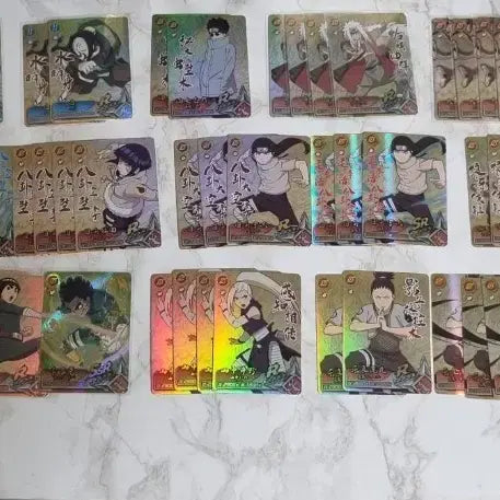 [SOLD OUT] 일괄) 나루토 카드 게임 카드 68장