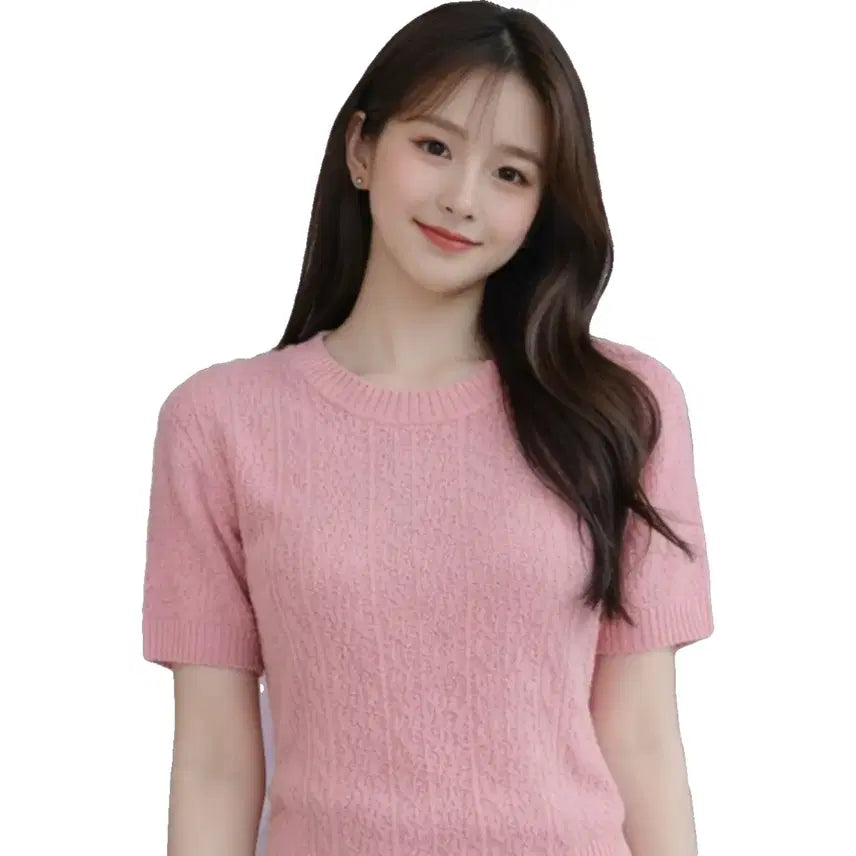 [BUNJANG] ZARA Pink Knit Sweater / 자라 핑크 니트