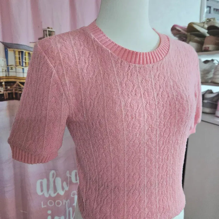 [BUNJANG] ZARA Pink Knit Sweater / 자라 핑크 니트