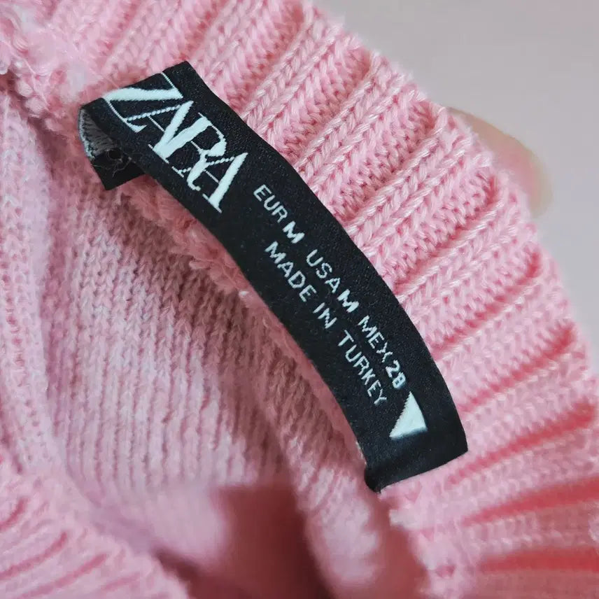[BUNJANG] ZARA Pink Knit Sweater / 자라 핑크 니트
