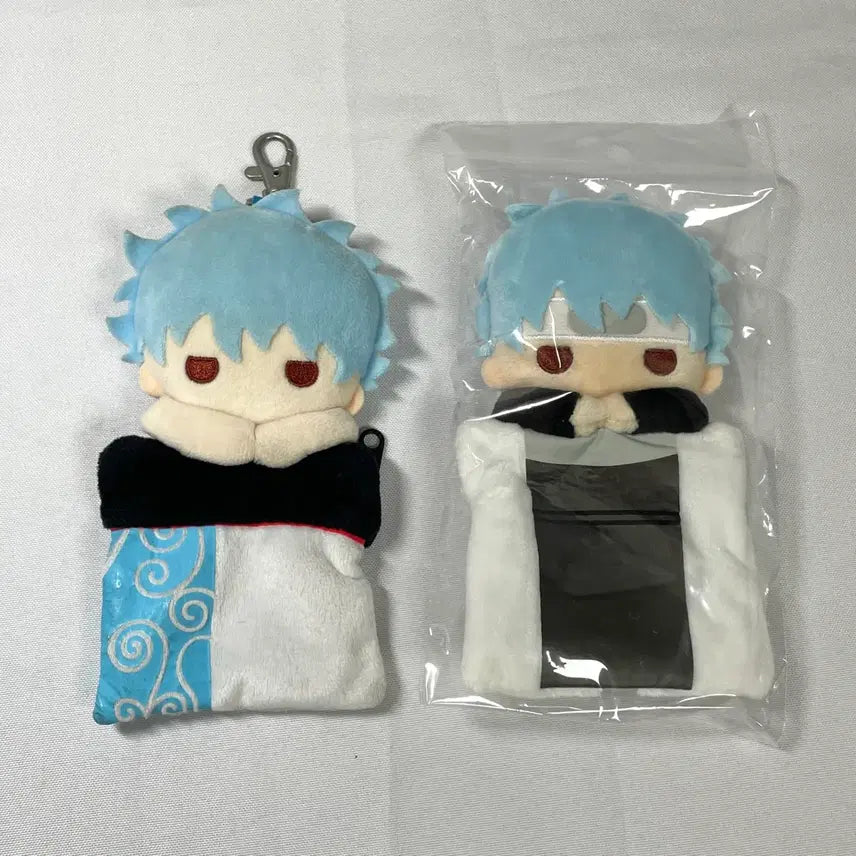 [BUNJANG] Gintama Gintoki Pouch Bundle Set (2 Types) / 은혼 긴토키 파우치 2종 일괄