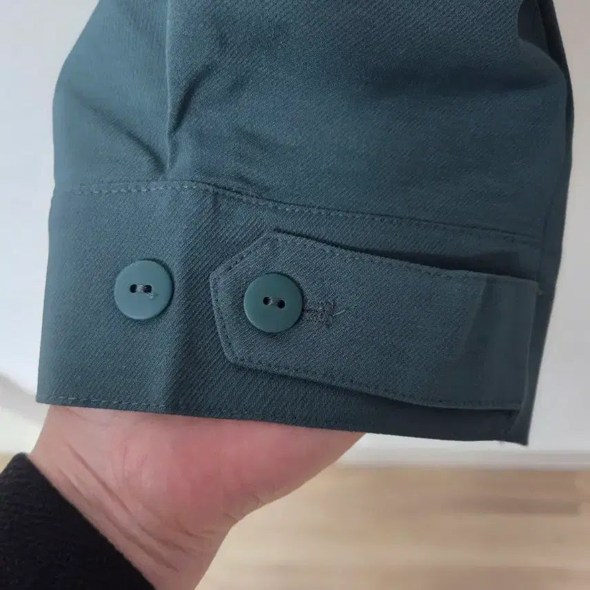 [BUNJANG] Dark Green Jogger Style Pants (Spring/Early Summer) / 봄 조거 스타일 팬츠 77