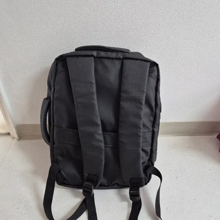 [BUNJANG] Black Backpack / 블랙 백팩 가방