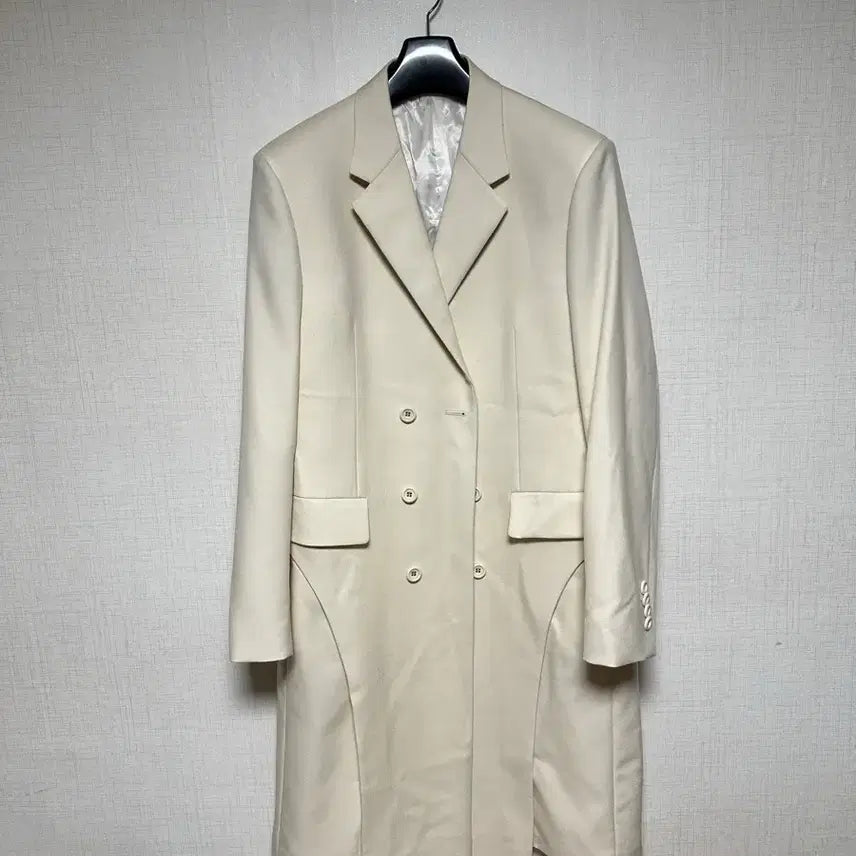 [BUNJANG] Galaxy x Kanghyuk Designer Collaboration Double-Button Coat / [초급처] 갤럭시 x 강혁디자이너 콜라보 코트
