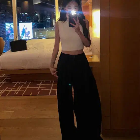 [BUNJANG] Monday Off Angora Short-Sleeve Knit Top / 먼데이오프 앙고라 반팔니트 새상품 화이트