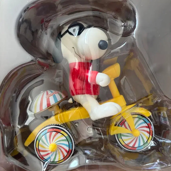 [BUNJANG] Super7 Snoopy Figure with Bicycle / 스누피 피규어 Super7