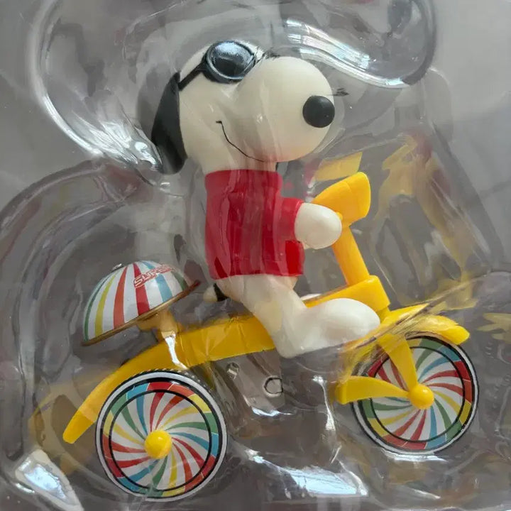 [BUNJANG] Super7 Snoopy Figure with Bicycle / 스누피 피규어 Super7