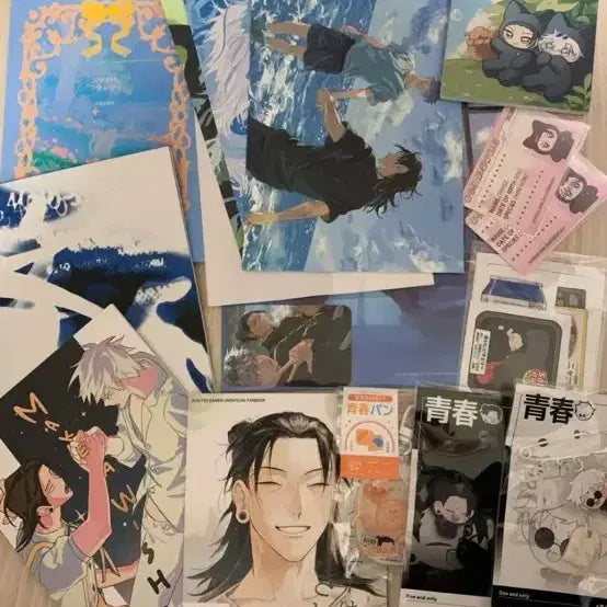 [BUNJANG] Geto Gojo Goods Bundle Set / 게토고죠 굿즈 회지 일괄 판매 청무