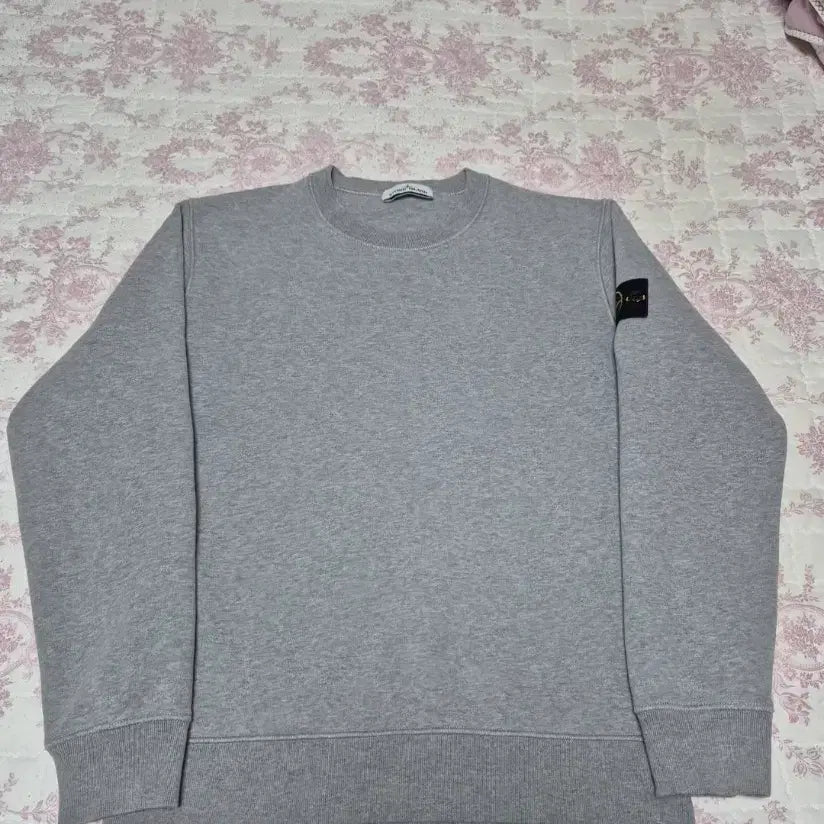 [BUNJANG] Stone Island Sweatshirt Grey L / 한글택 새상품급 스톤아일랜드 맨투맨 100-L 그레이
