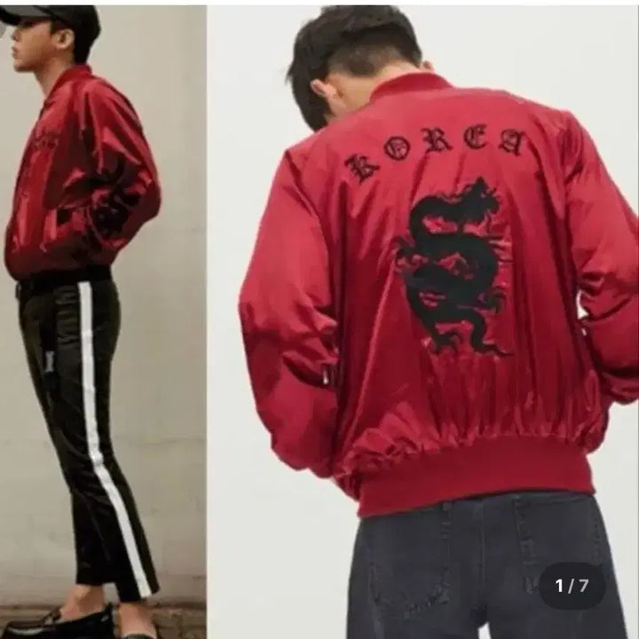 [BUNJANG] 8 Seconds G-Dragon Sukajan Jacket / 지드래곤 x 에잇세컨즈 스카쟌