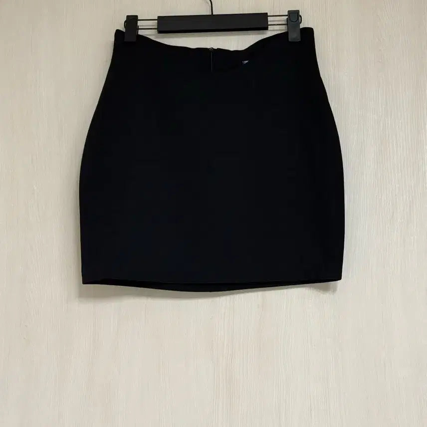 [BUNJANG] Black H-Line Mini Skirt / 블랙 H라인 미니스커트