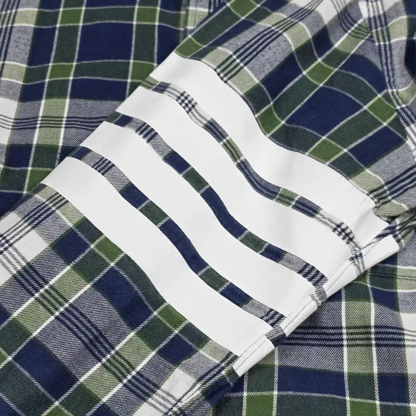 [SOLD OUT] 톰브라운 4바 플란넬 체크셔츠