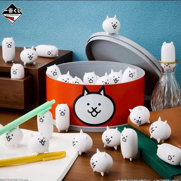 [BUNJANG] Nyanbo The Battle Cats D Prize &amp; B Prize Bundle Set / (미개봉) 제일복권 냥코대전쟁 D상 , B상 일괄 판매