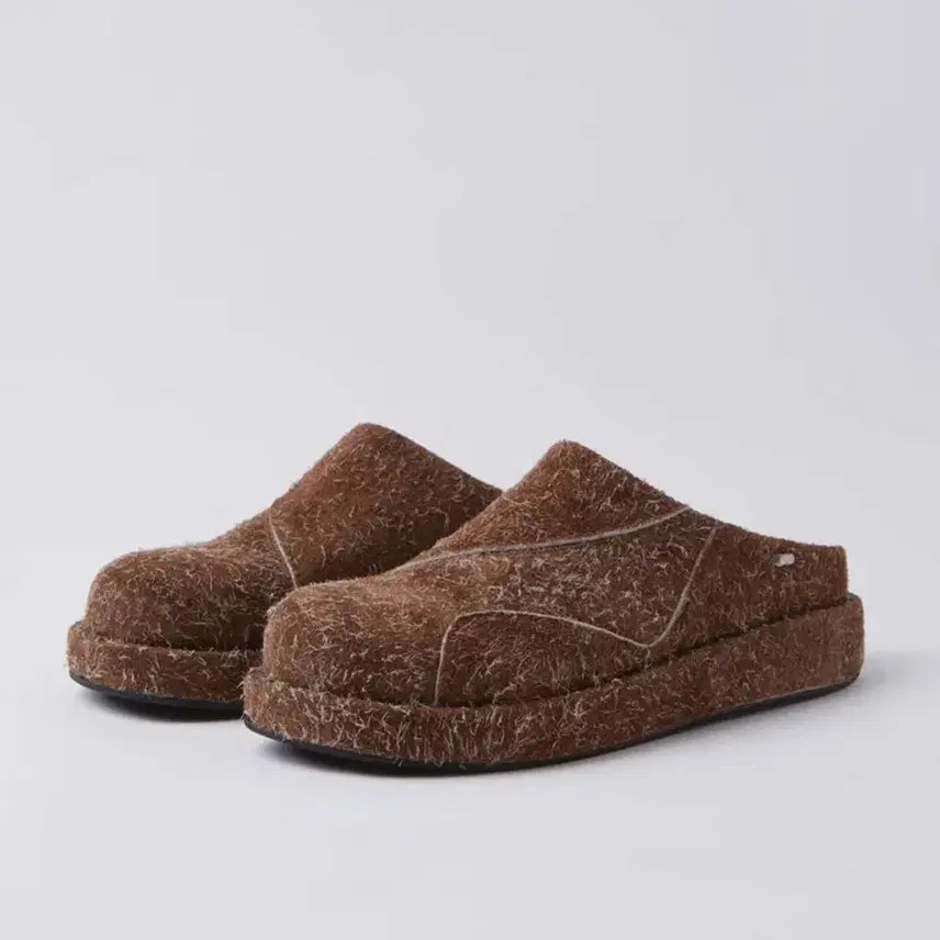 [BUNJANG] Undeadroom Brown Suede Mules / 언다이드룸 브라운 스웨이드 블로퍼