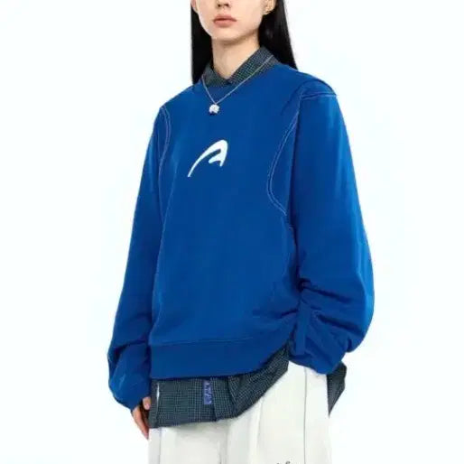 [BUNJANG] Adererror Blueaepic Sweatshirt / 아더에러 블루에이픽 맨투맨 스웨트셔츠