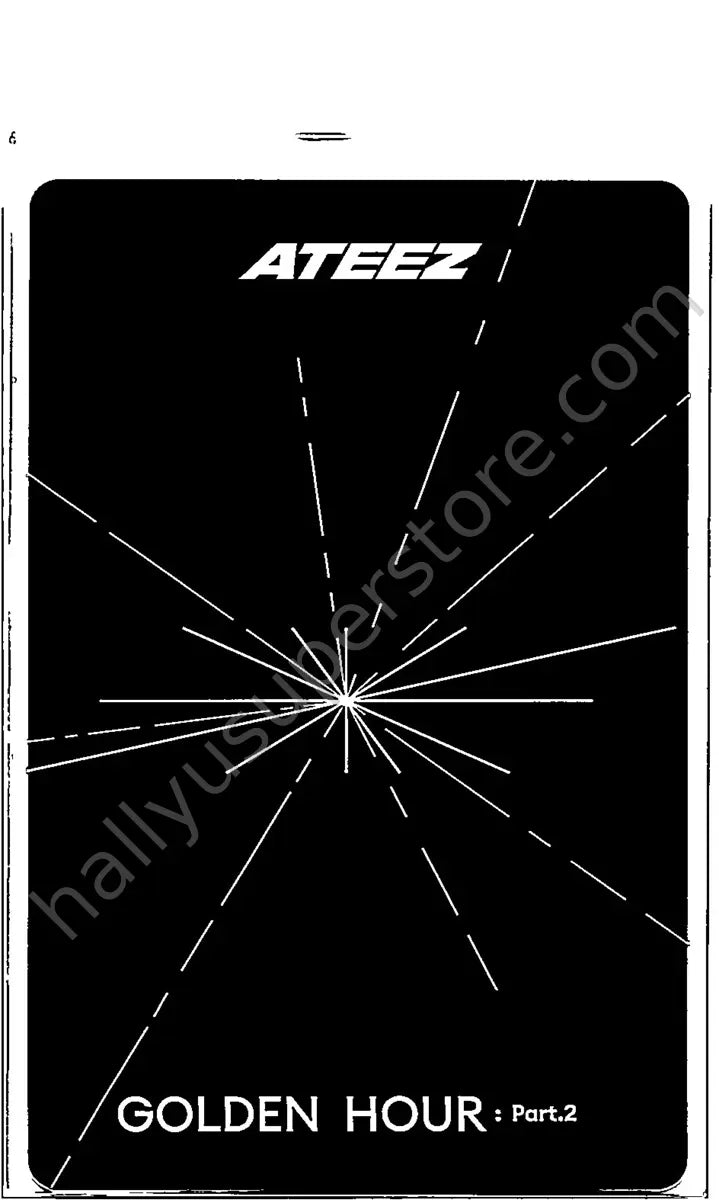 ATEEZ - Yeosang - ATEEZ - Golden Hour : Part 2 Album album photocard digipack version