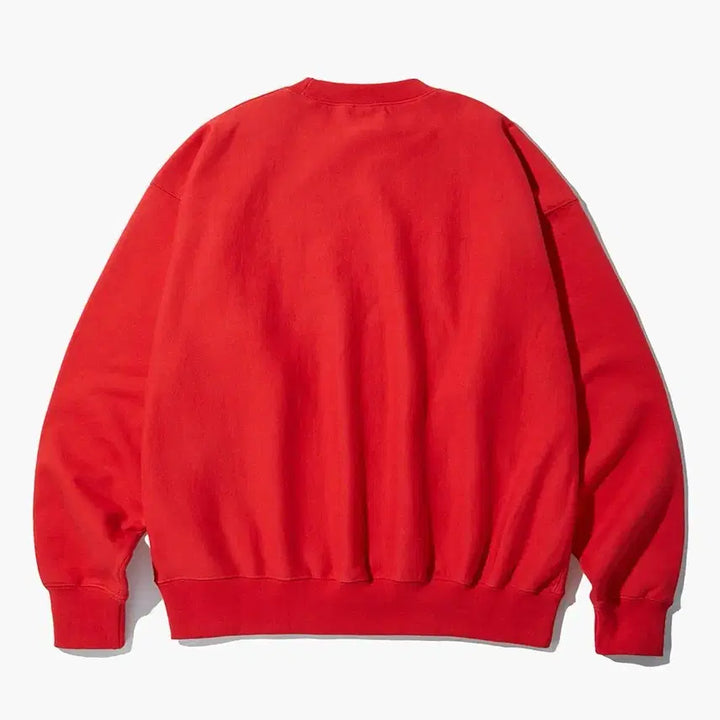 [BUNJANG] Outstanding V.S.C Wisconsin Sweatshirt Red L / 아웃스탠딩 V.S.C 위스콘신 스웻셔츠 맨투맨 L 새상품