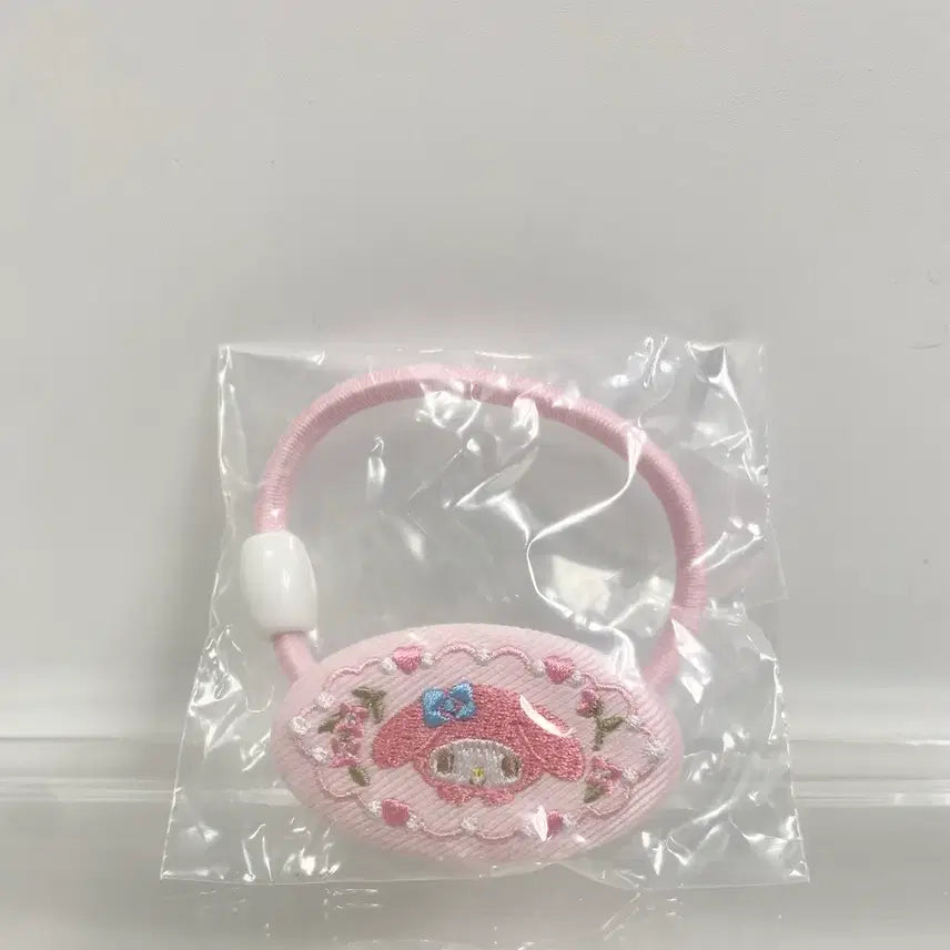[BUNJANG] Sanrio Embroidery Headband / 산리오 자수 머리끈 헤어밴드 가챠