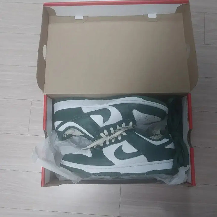 [BUNJANG] Nike Dunk Low Retro Varsity Green Sneakers / 나이키 덩크 로우 레트로 바시티 그린