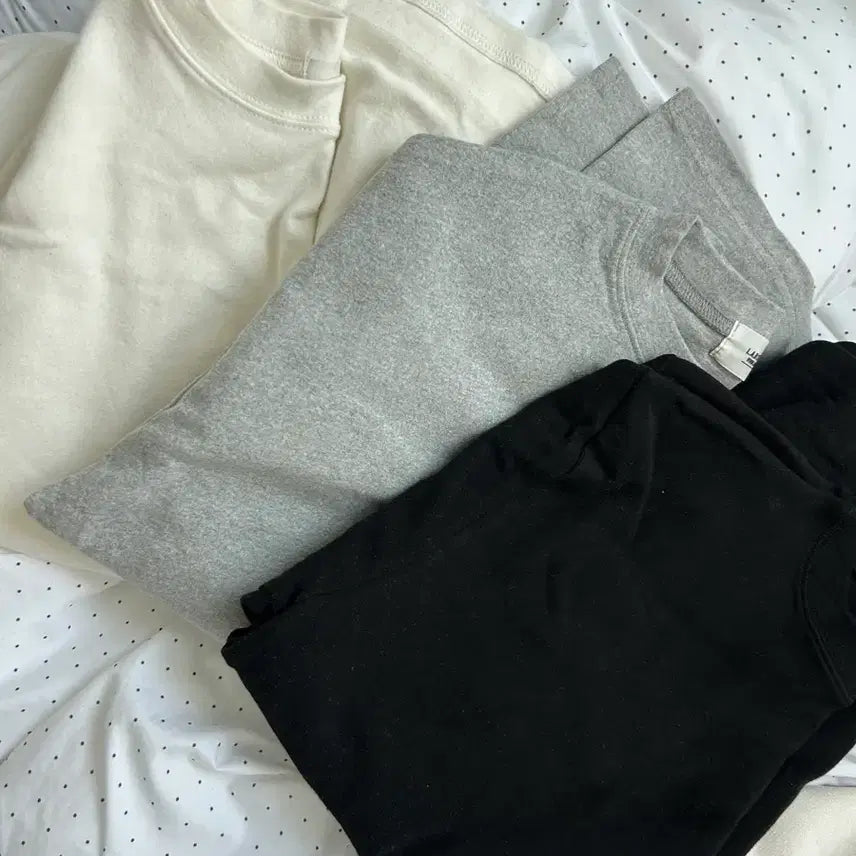[BUNJANG] Aromy Market Oversized Long-Sleeve T-shirt Set / 에이블리 오버핏 76cm 기장 겉기모 반팔 set 키큰녀